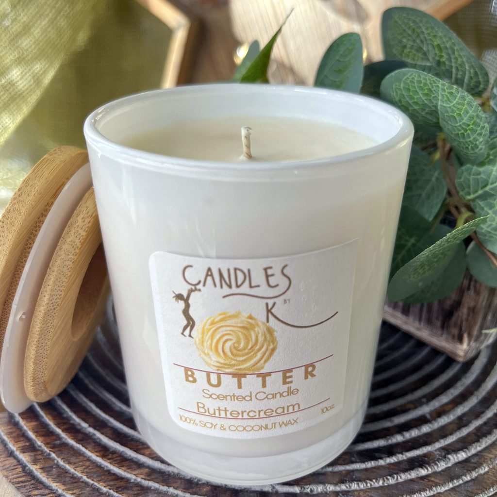 Butter Scented Soy & Coconut Wax Candle