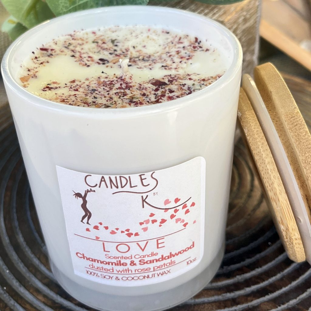 Love Scented Soy & Coconut Wax Candle